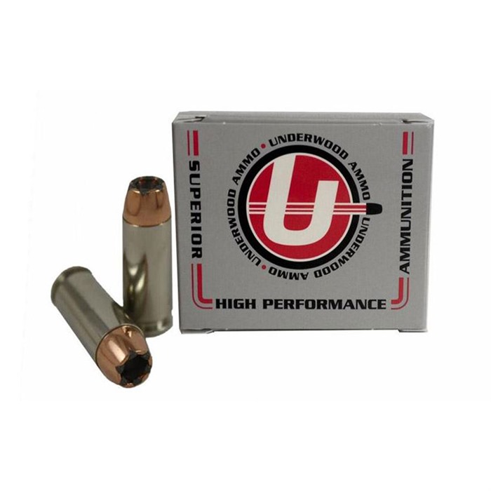 UNDERWOOD 10MM 165GR BONDED JACKETED HOLLOW POINT 20 Rounds