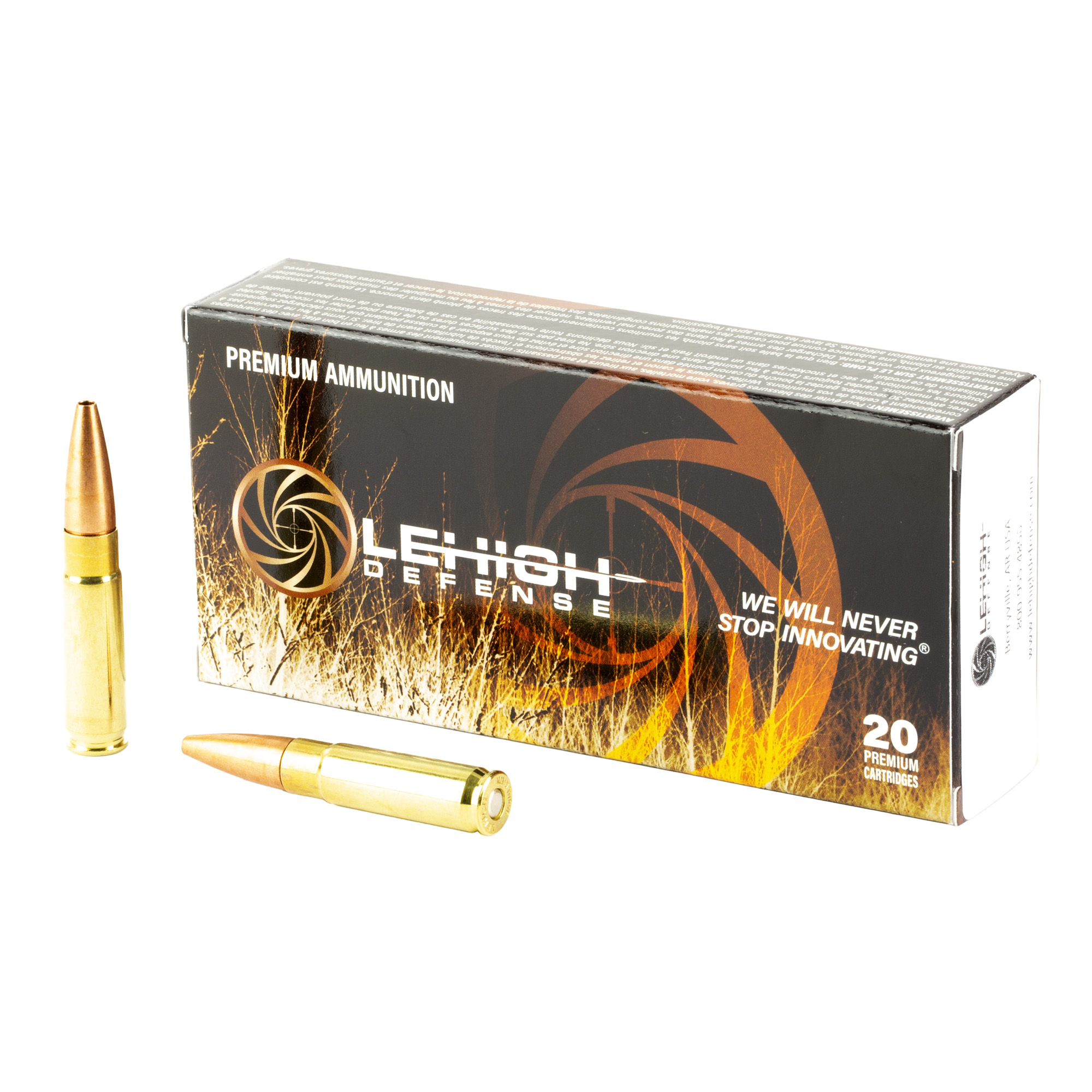 Lehigh Defense LA300BLK115CC Controlled Chaos 300Blackout 115gr 20 Rounds
