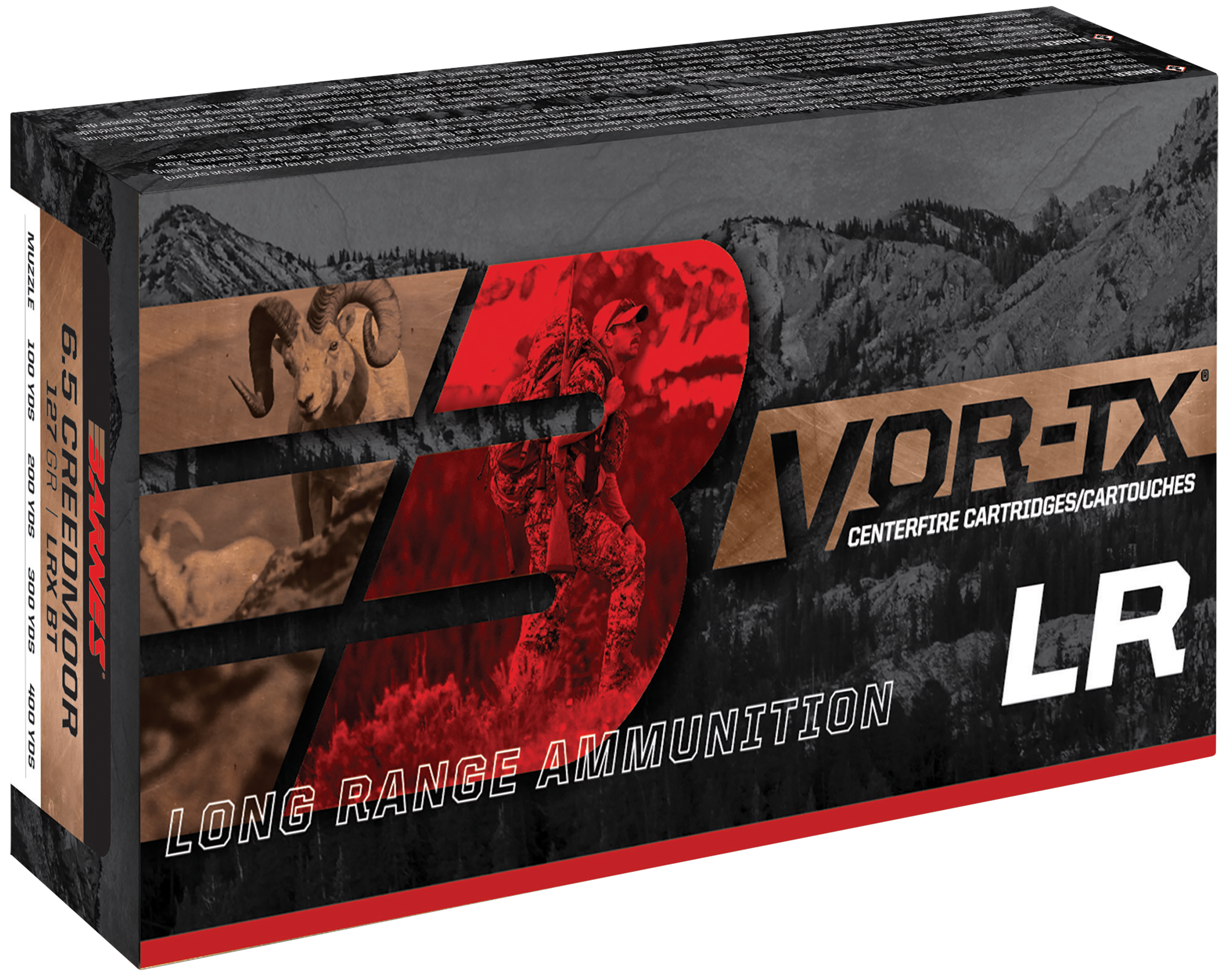 Barnes Bullets VOR-TX Long Range 300 Remington Ultra Magnum 190 Grain 20 Rounds