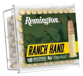 Remington Ranch Hand 22 Long Rifle Copper Plated Hollow Point 42 Grain 100 Rounds
