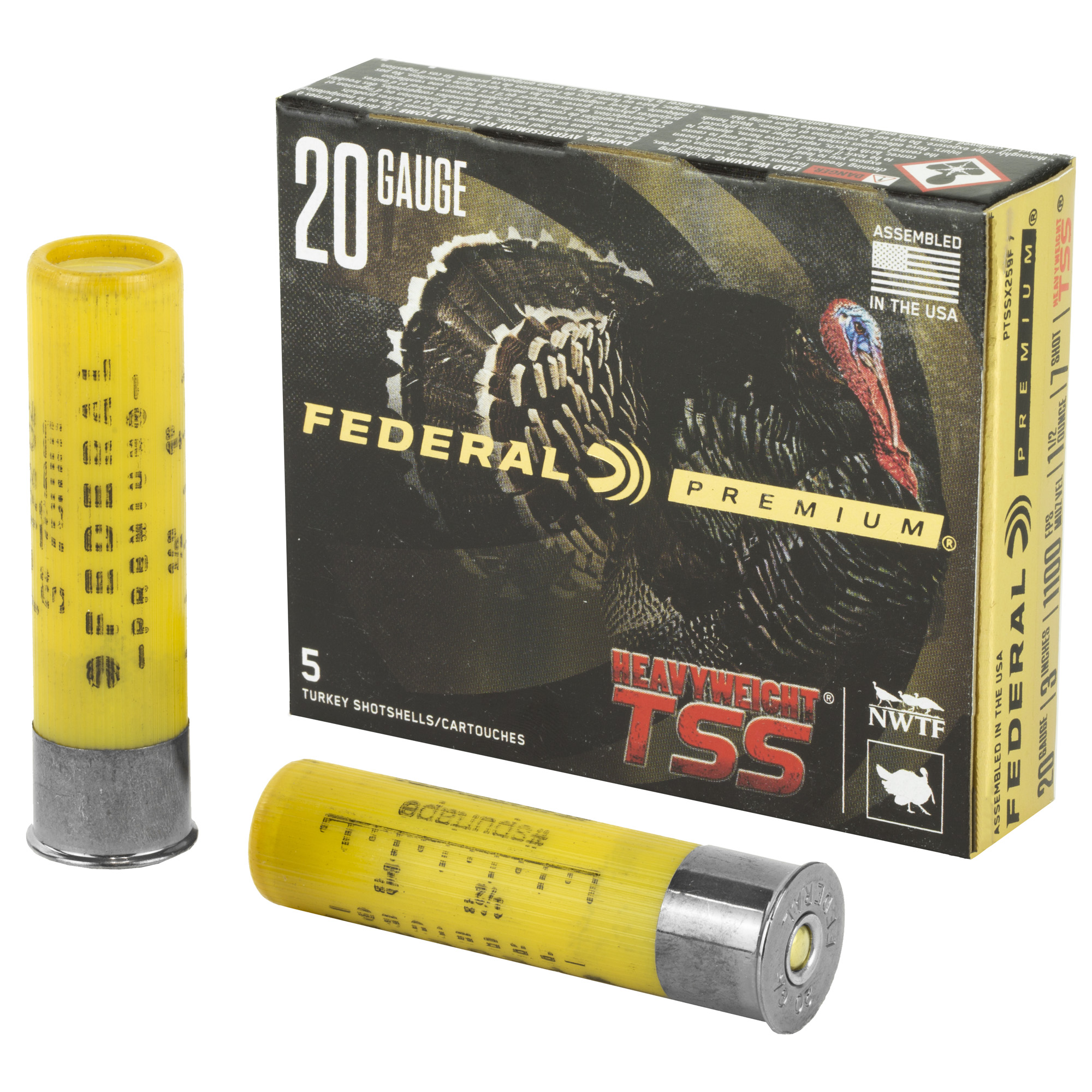 Federal Heavyweight Tss Load 20 Gauge Tungsten 1 1/2 oz 5 Rounds