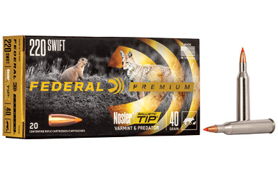 Federal Premium P220B 220 Swift Boat Tail 40 Grain 20 Rounds