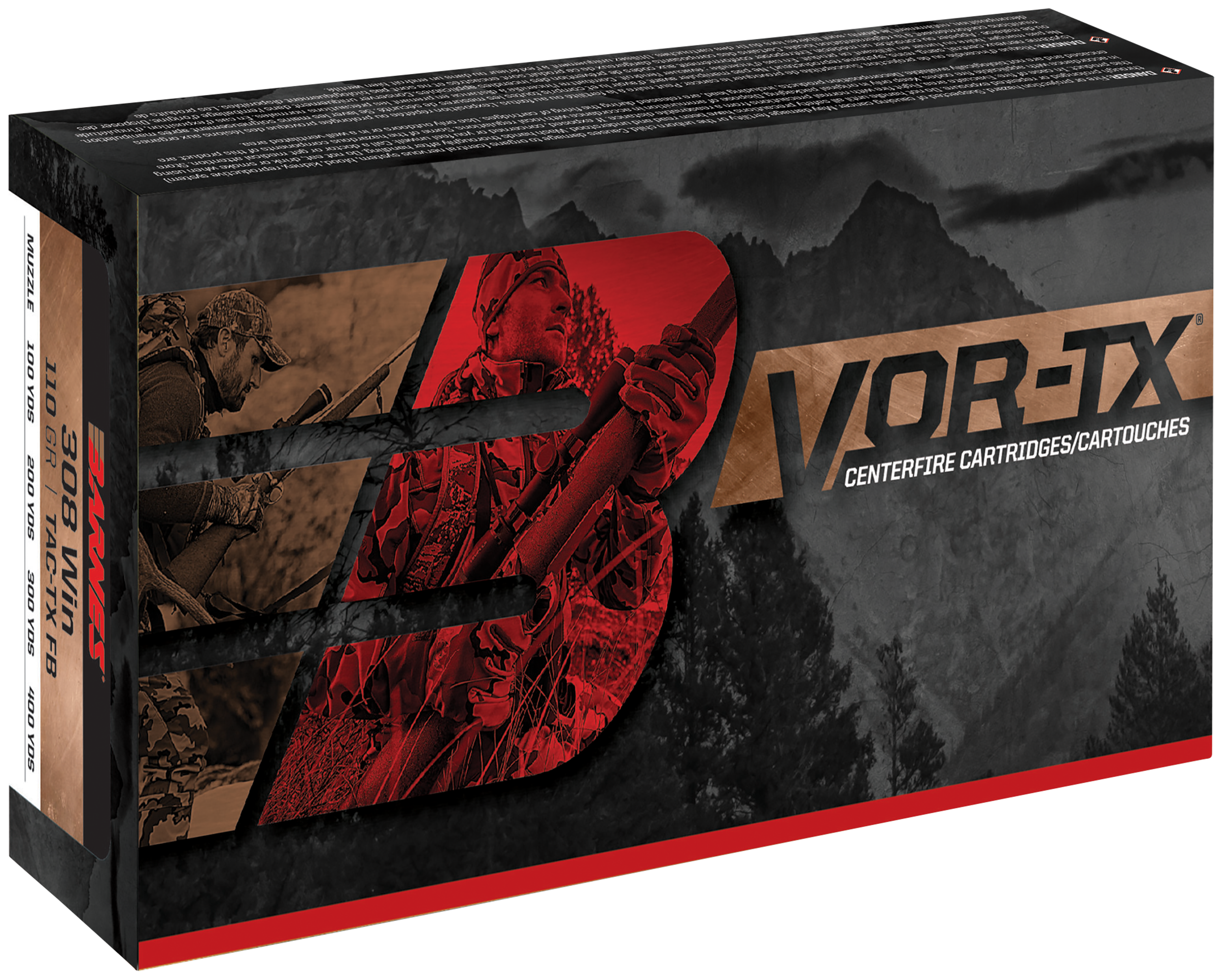 Barnes VOR-TX 300 Winchester Magnum TTSX Boat Tail 150 Grain 20 Rounds