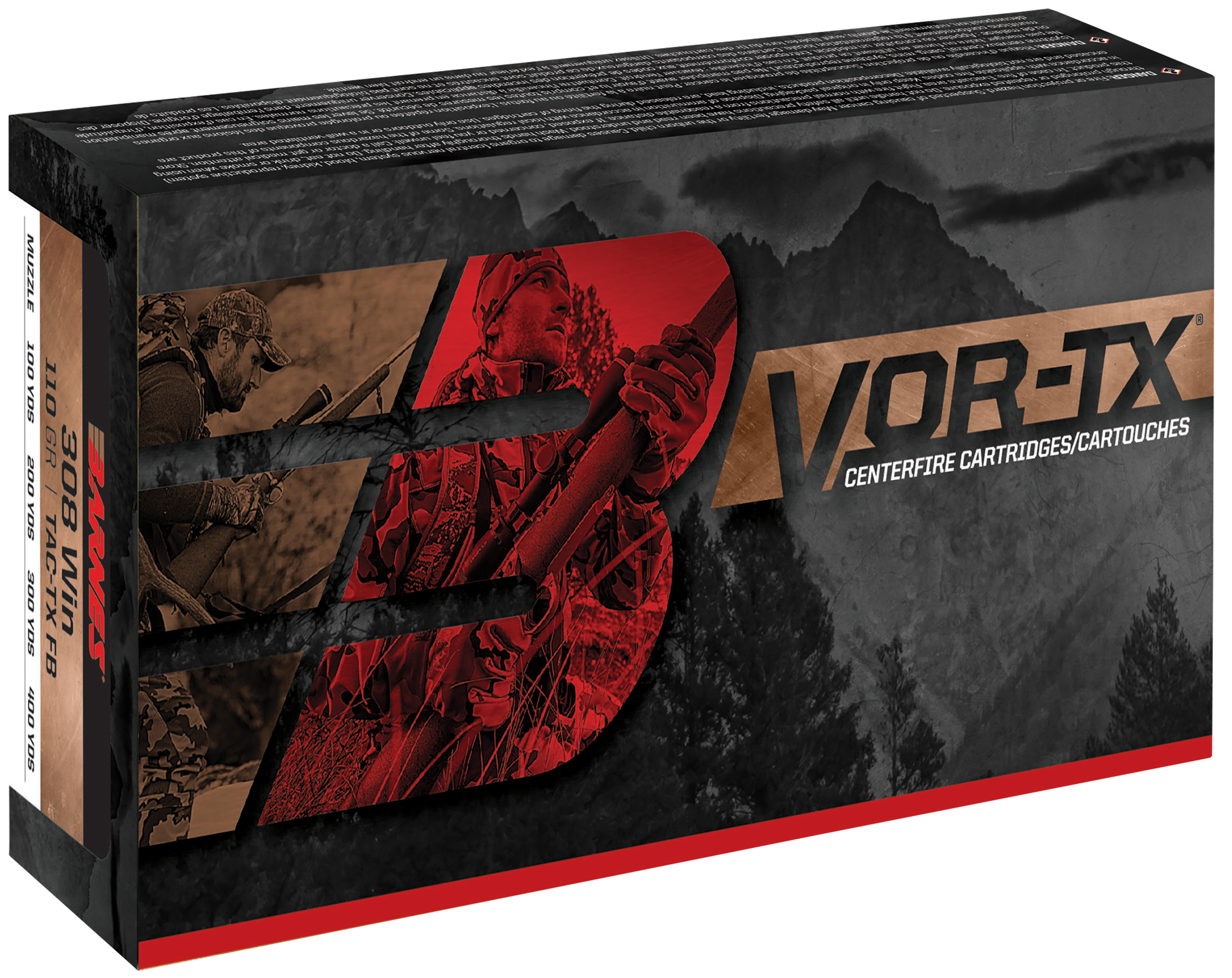 Barnes VOR-TX 30-06 Springfield TTSX Bullet 150 Grain 20 Rounds