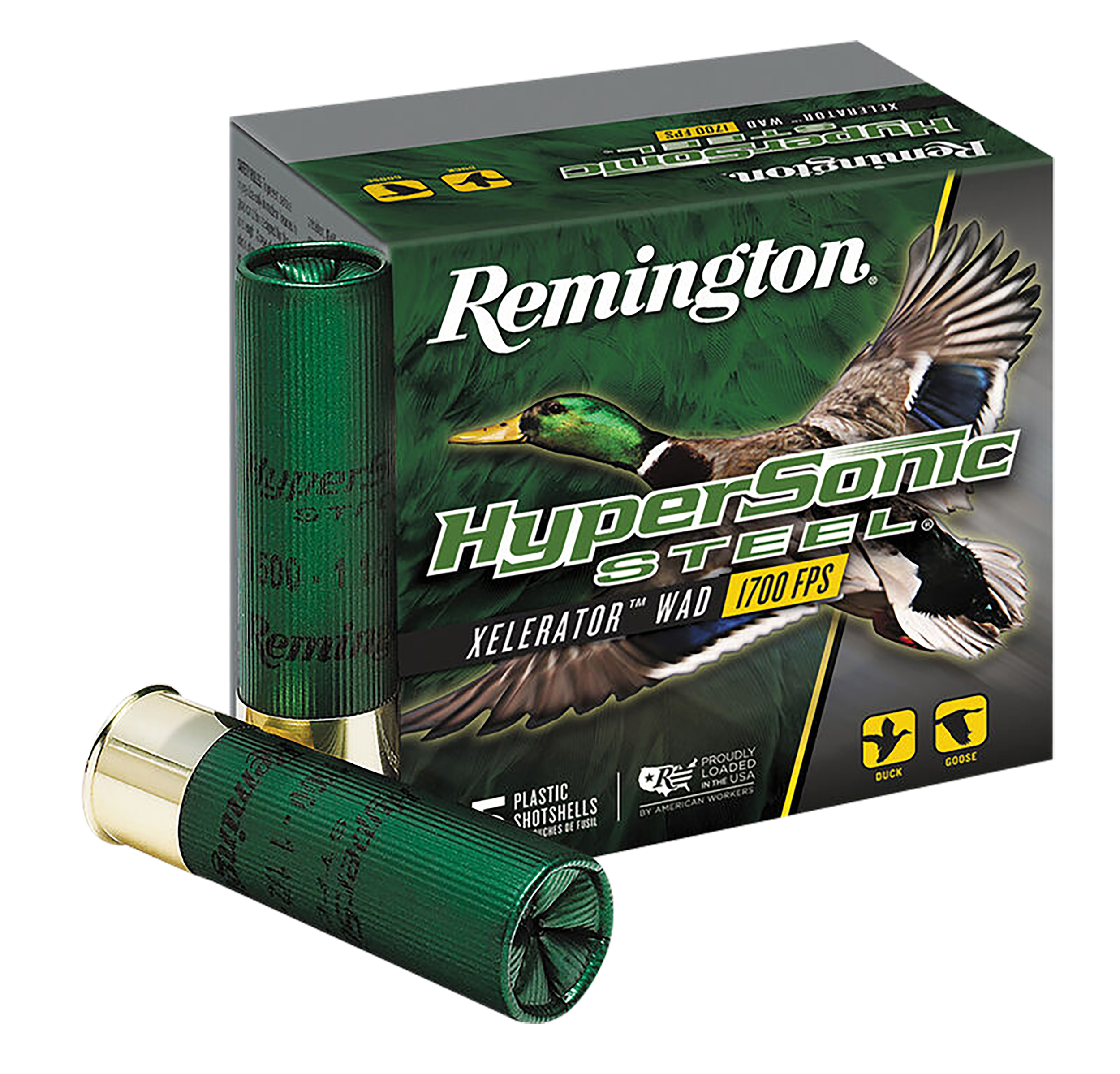 Remington HyperSonic Steel Loads 12 Gauge BB Shot 1 1/4 Ounce 25 Rounds