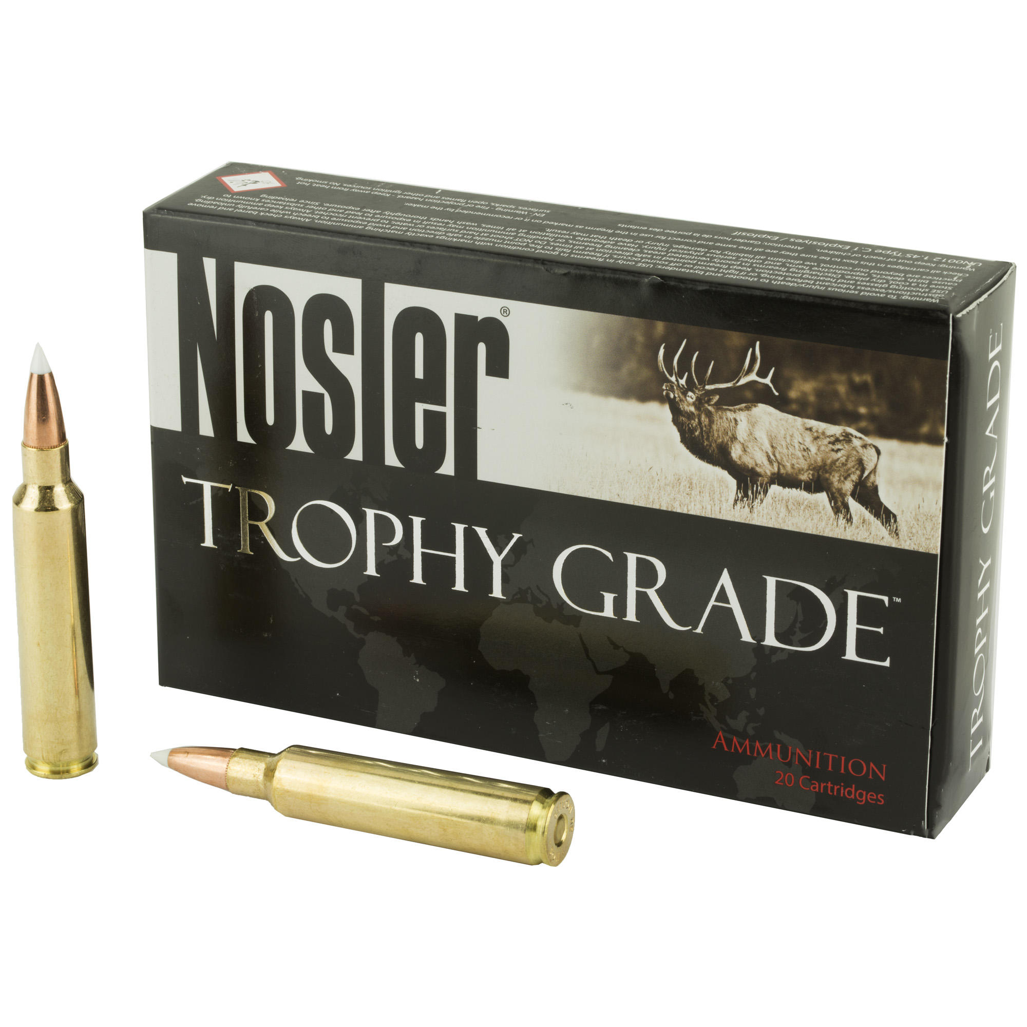 Nosler Trophy Grade 30 Nosler AccuBond 180 Grain 20 Rounds