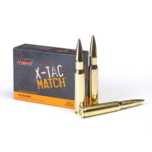 PMC X-TAC Match .50 BMG Solid Brass 740 Grain 10 Rounds