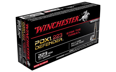Winchester PDX1 Defender 223 Remington Hollow Point 77 Grain 20 Rounds