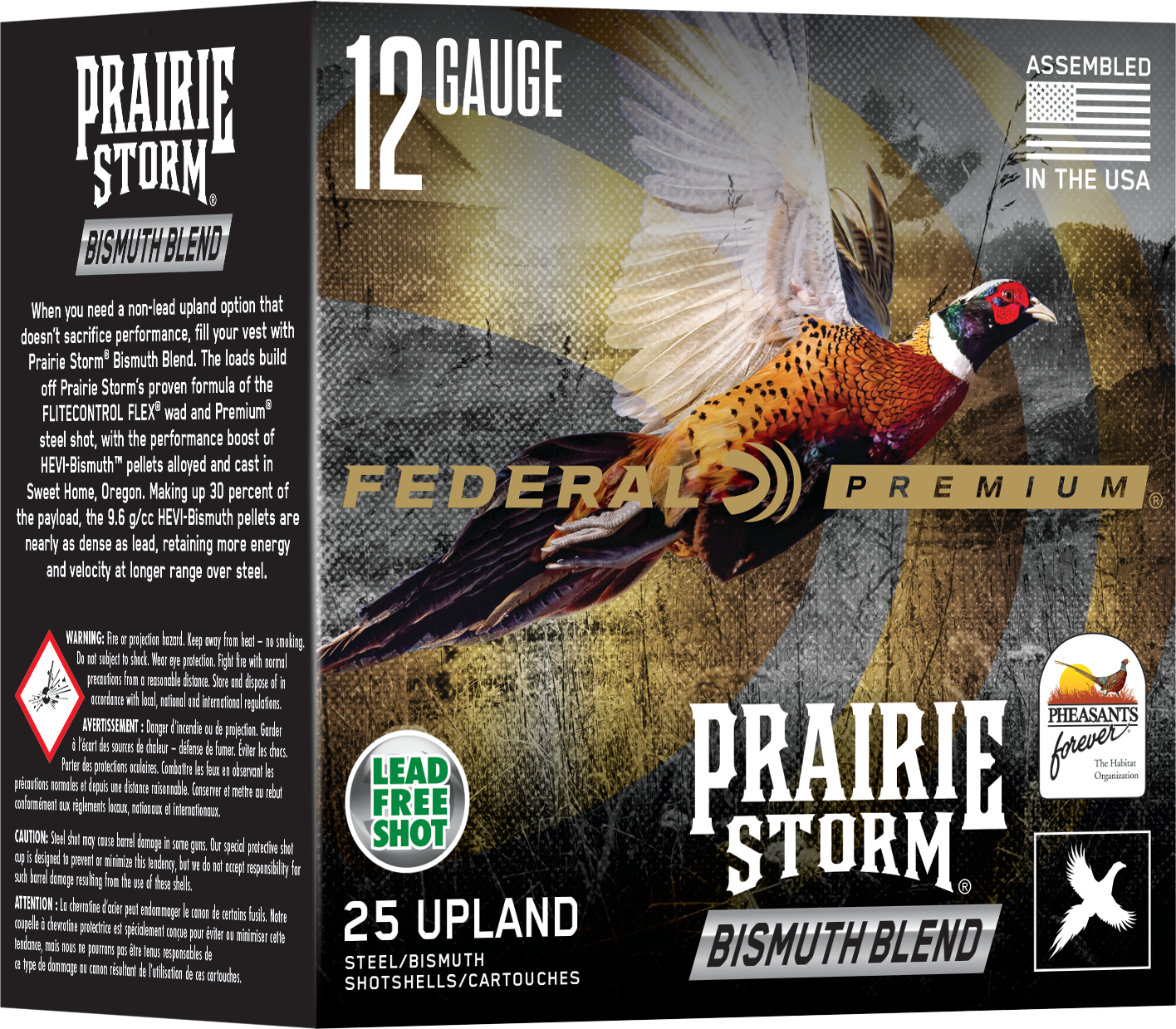 Federal PFBX14246 12 Gauge Bismuth 1 1/4 Grain 25 Rounds