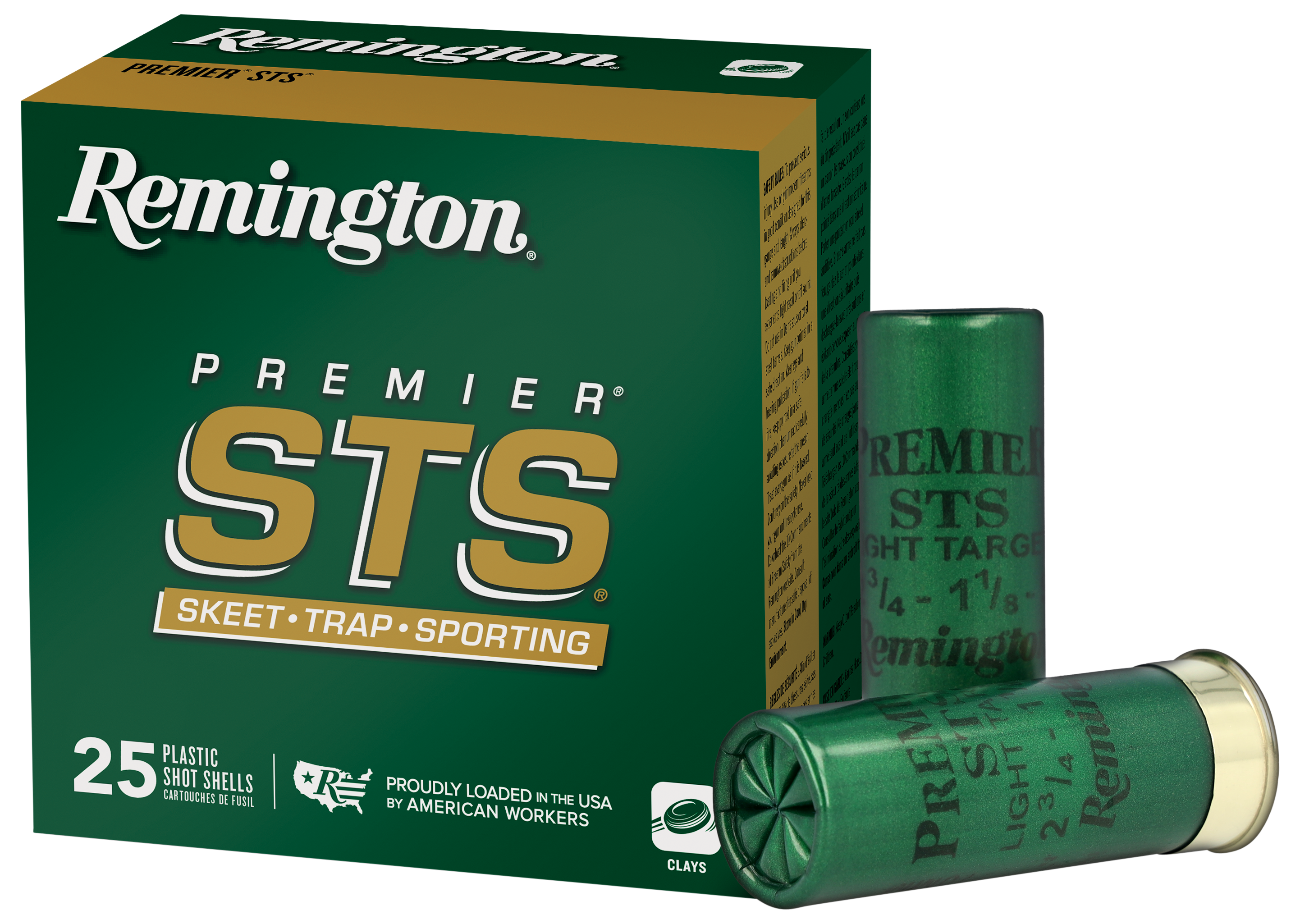 Remington Premier STS 12 Gauge 1 1/8 oz Shot 25 Rounds