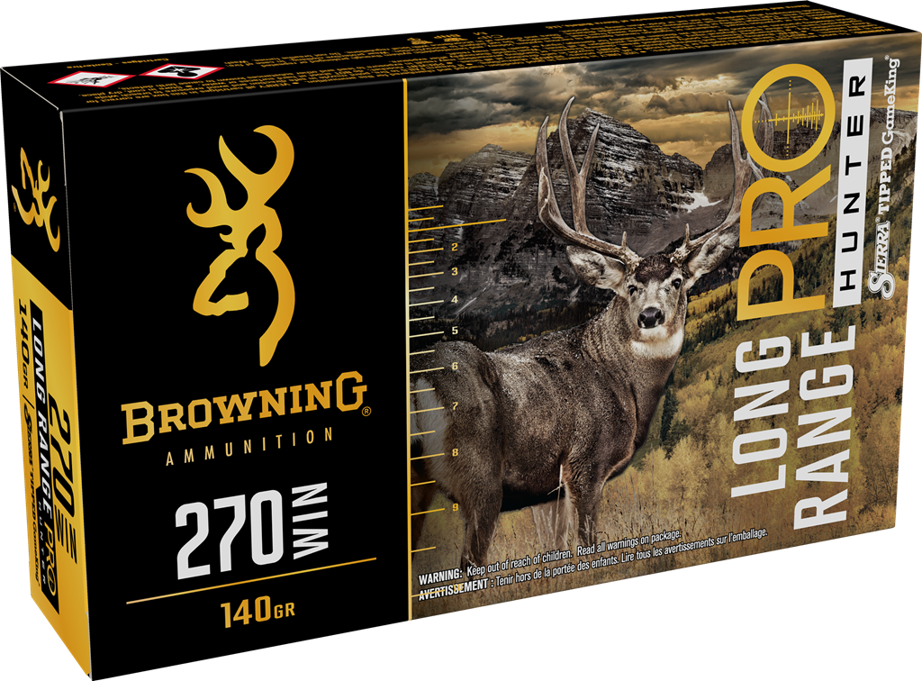 Browning Long Range Pro 270 Winchester 140 Grain 20 Rounds