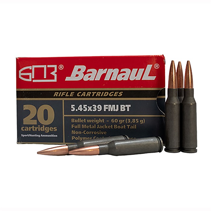 5.45X39MM 60GR FULL METAL JACKET 20/BOX