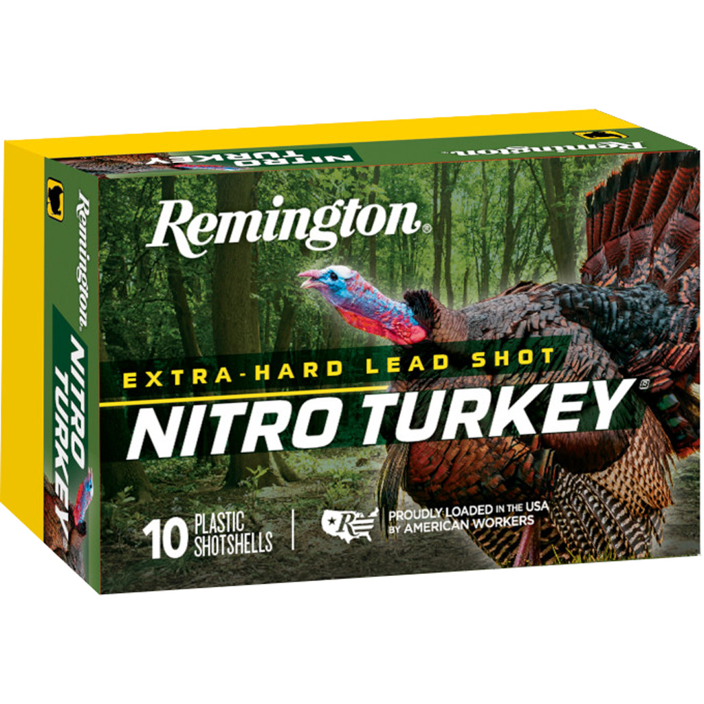 Remington Nitro Turkey 12 Gauge Lead Shot 1.5 Ounce 10 Rounds