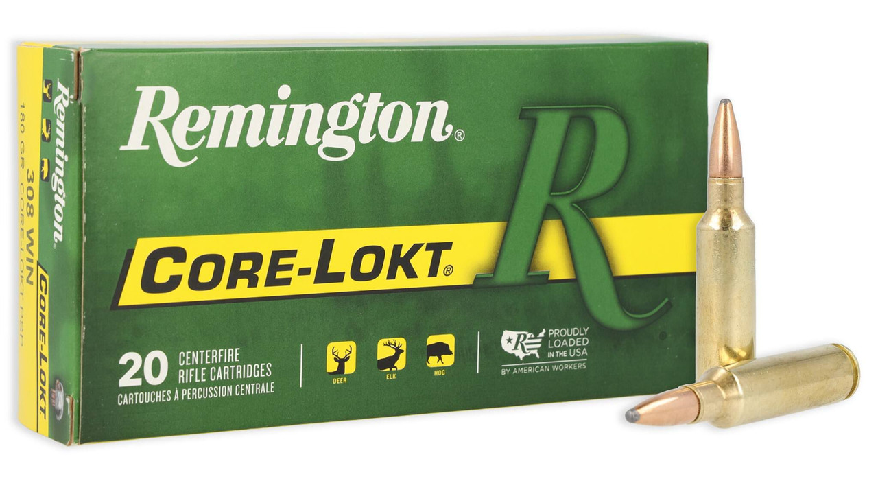 Remington Core-Lokt 300 WSM Pointed Soft Point 150 Grain 20 Rounds
