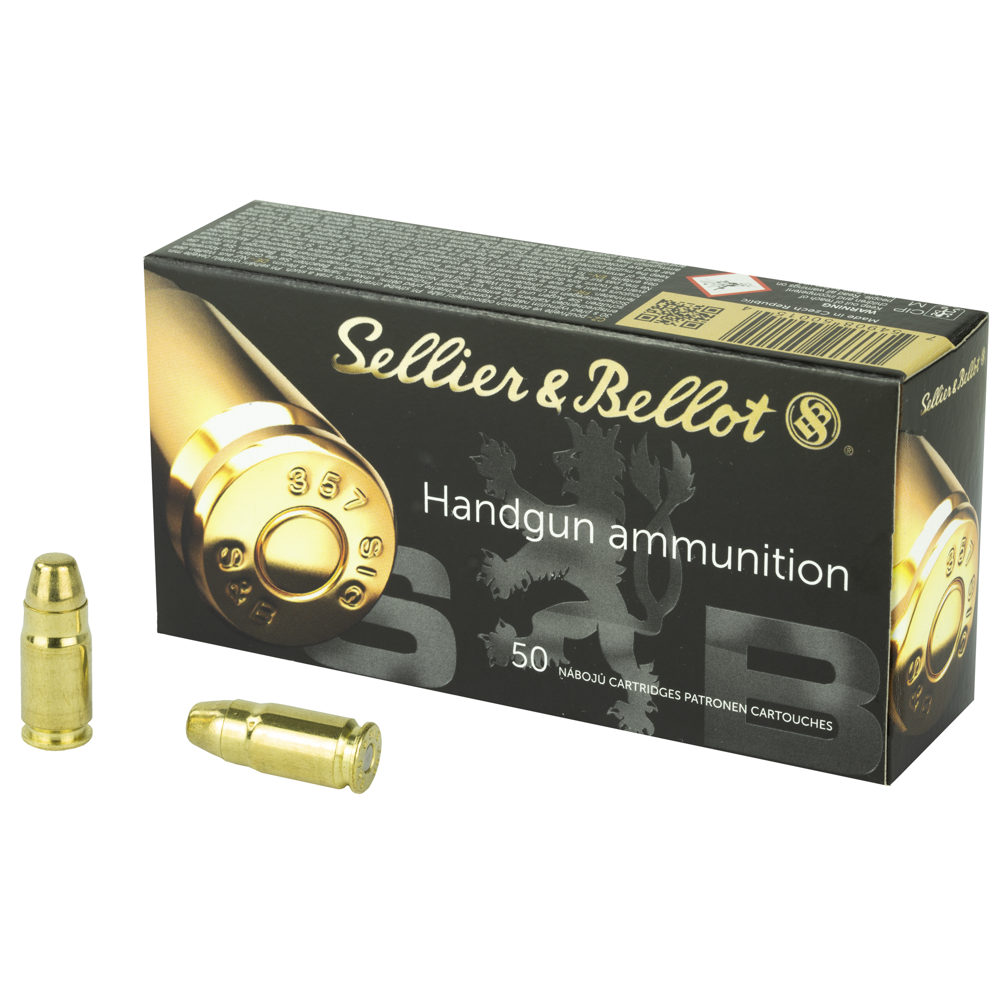 Sellier & Bellot Sb 357 Sig Full Metal Jacket 140 Grain 50 Rounds