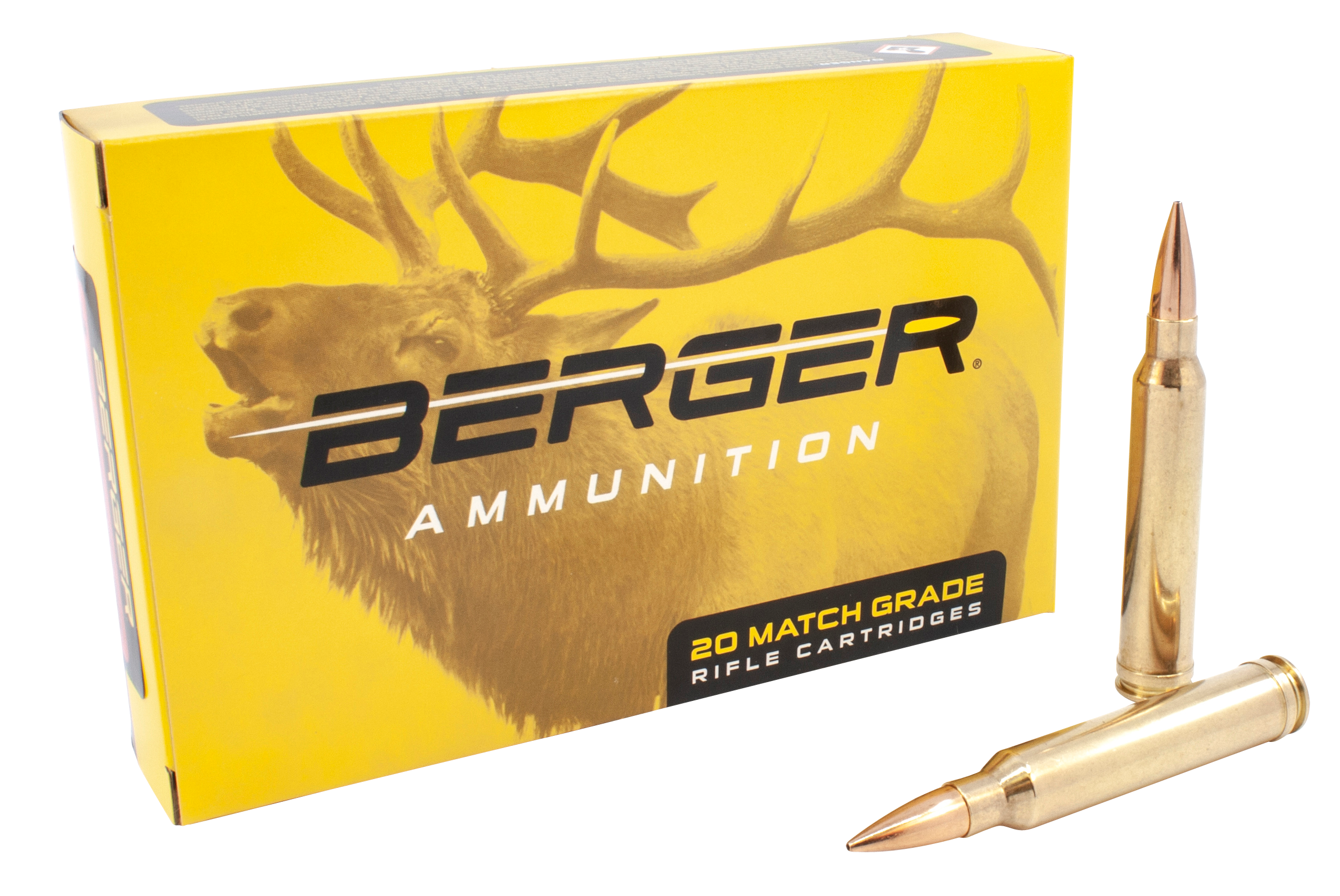 Bergara Berger Bullets 300 Winchester Magnum Hybrid Boat Tail 185 Grain 20 Rounds