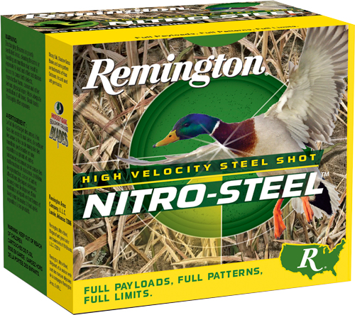 Remington Nitro-Steel 16 Gauge Zinc-Plated Steel Shot 15/16 Grain 25 Rounds