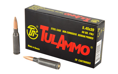 Tula 5.45x39 60gr Fmj 20 Rounds