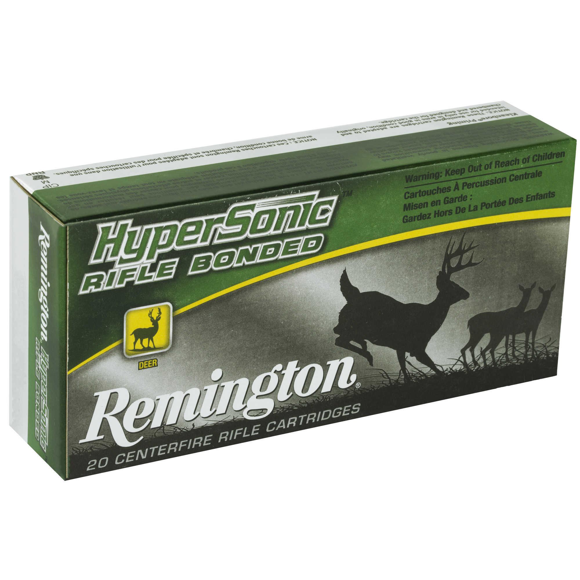 Remington Hypersonic 270 Winchester Core-Lokt Ultra Bonded PSP 140 Grain 20 Rounds