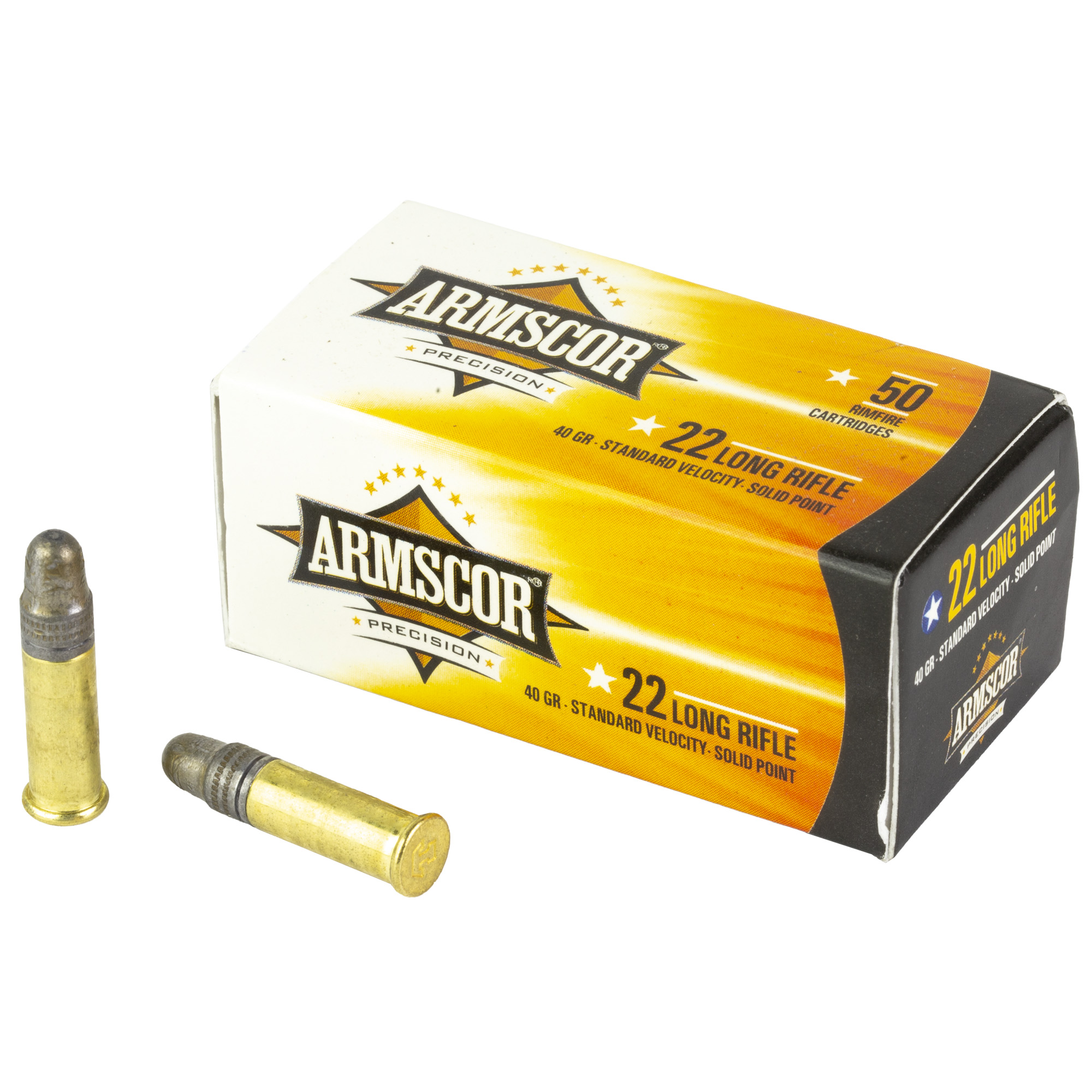 Armscor .22LR Rimfire Ammo Soft Point 40 Grain 50 Rounds