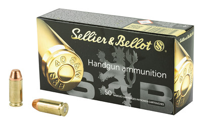 Sellier & Bellot S&B 40 S&W Full Metal Jacket 180 Grain 50 Rounds