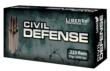 Liberty Civil Defense Rifle Ammunition .223 Rem 55 gr SCHP 3000 fps 20/ct