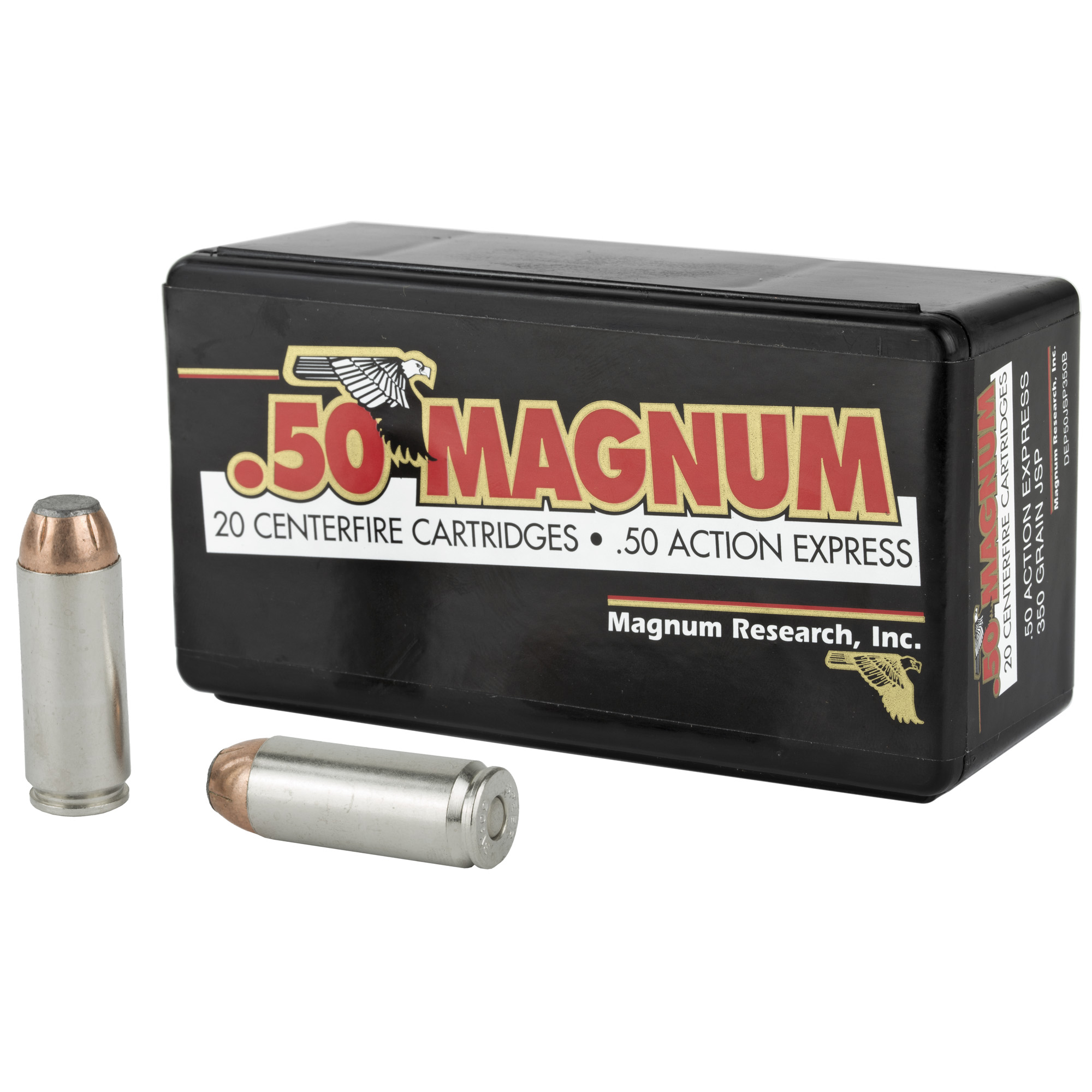 Magnum Research Handgun Ammunition .50 AE 350 gr JSP  20/box