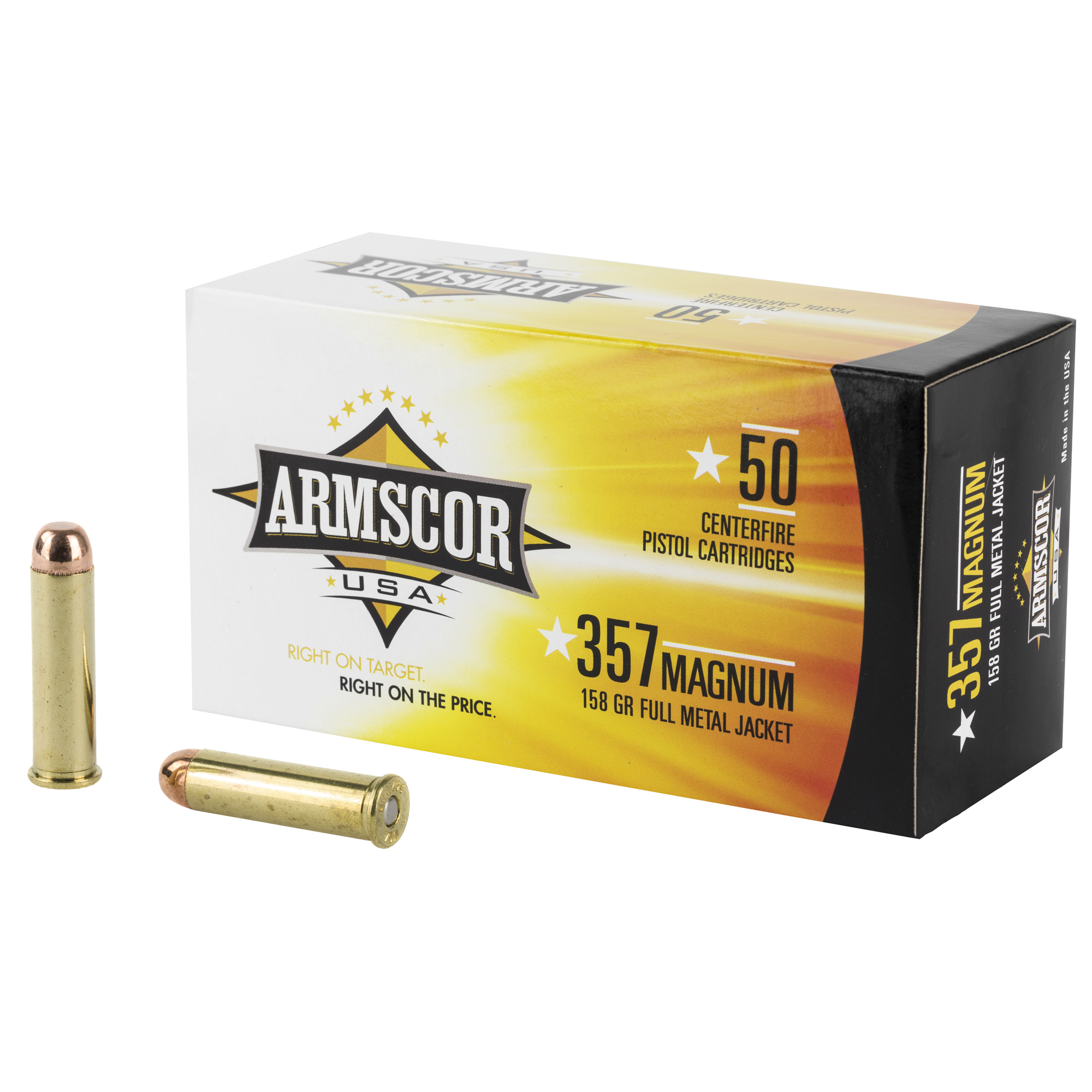 Armscor .357 Magnum Full Metal Jacket 158 Grain 50 Rounds