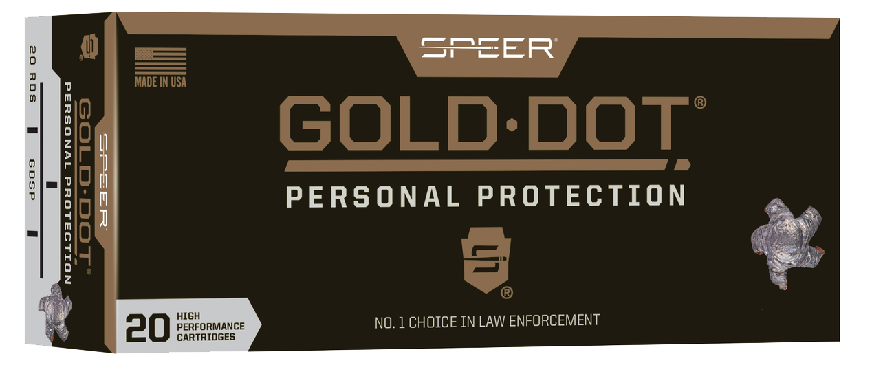 Speer Gold Dot 308 Winchester Gold Dot Hollow Point 150 Grain 20 Rounds