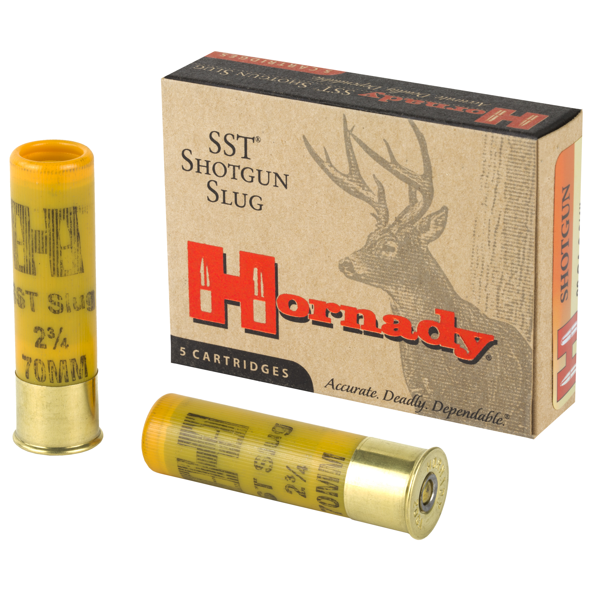 Hornady SST FTX Load 20 Gauge 2.75 in. 250 gr. Slug Shot 5 rd.