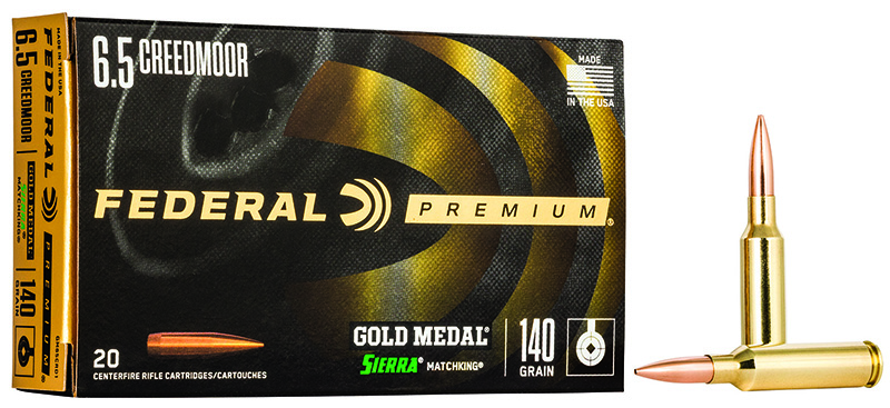 Fed 6.5 Crd 140gr Tip Mtchkng 20/200