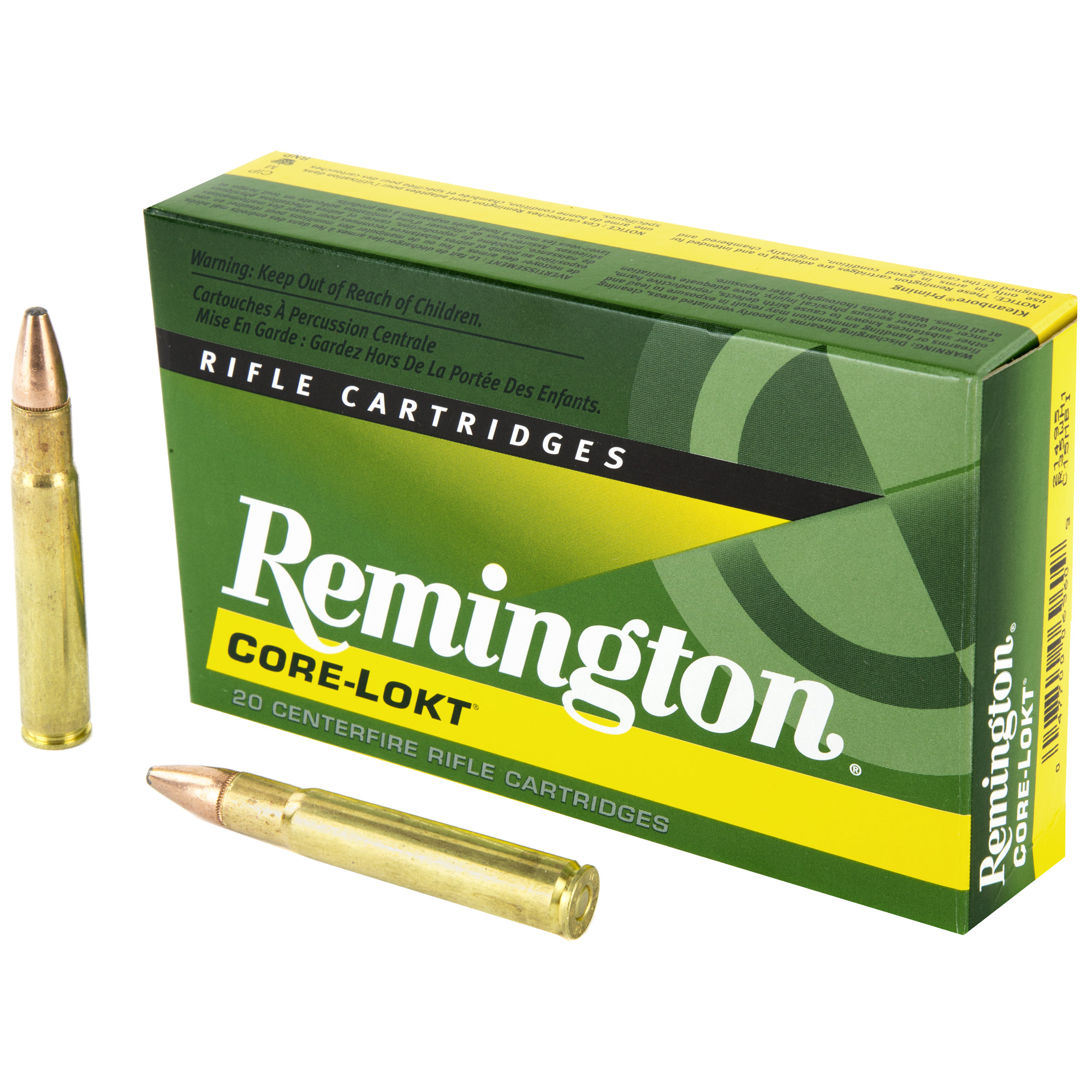 Remington Core-Lokt 35 Whelen Pointed Soft Point 200 Grain 20 Rounds