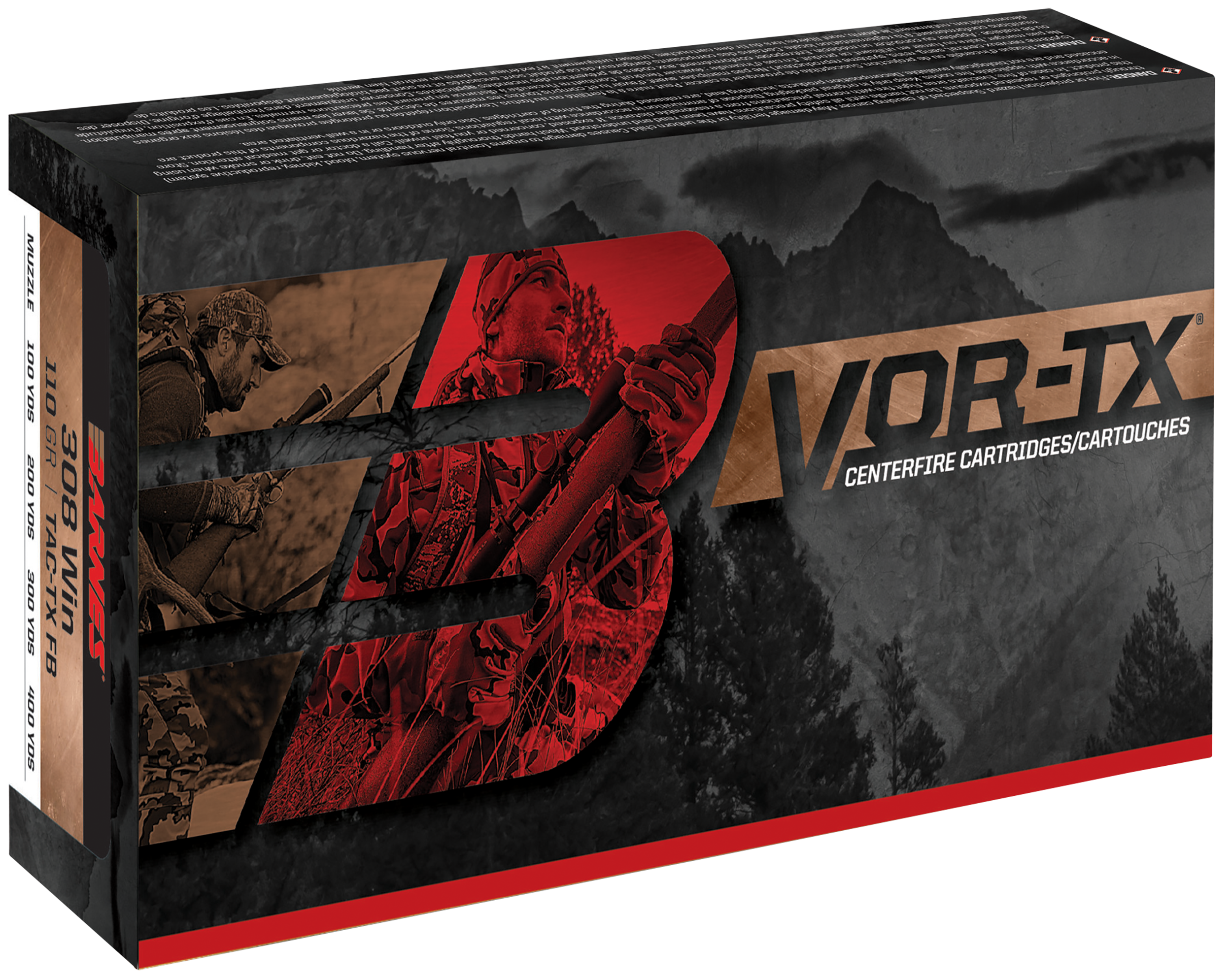 Barnes VOR-TX 7mm Remington Magnum TTSX Boat Tail 150 Grain 20 Rounds