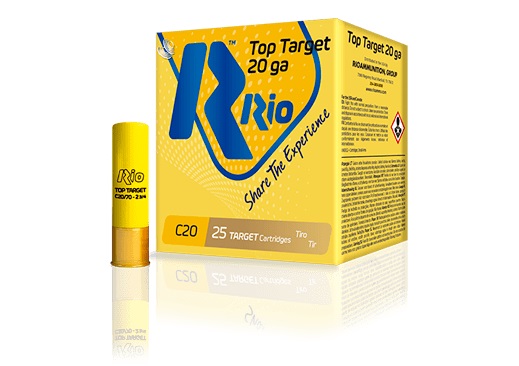 Rio Top Target 20 ga 2 3/4" 7/8oz #7.5 - 25/box
