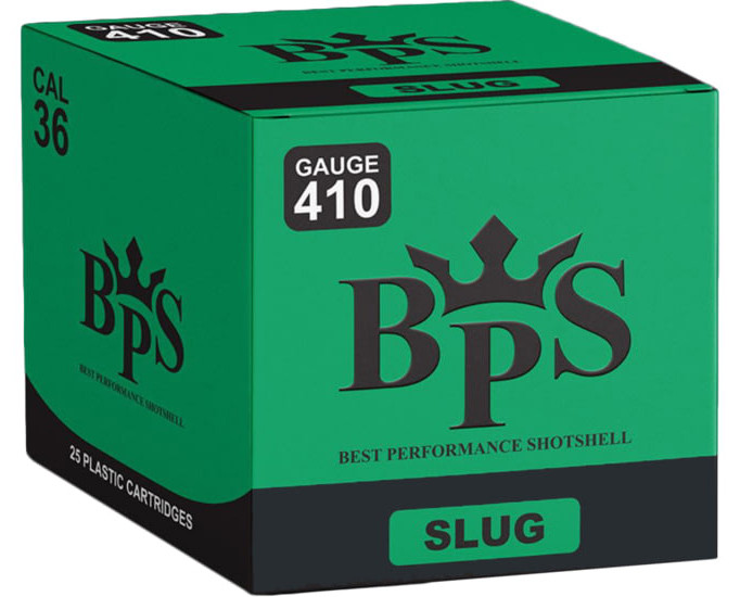 Bps 410ga 2.5 Rifled Slug 4/15oz 25/10 Case