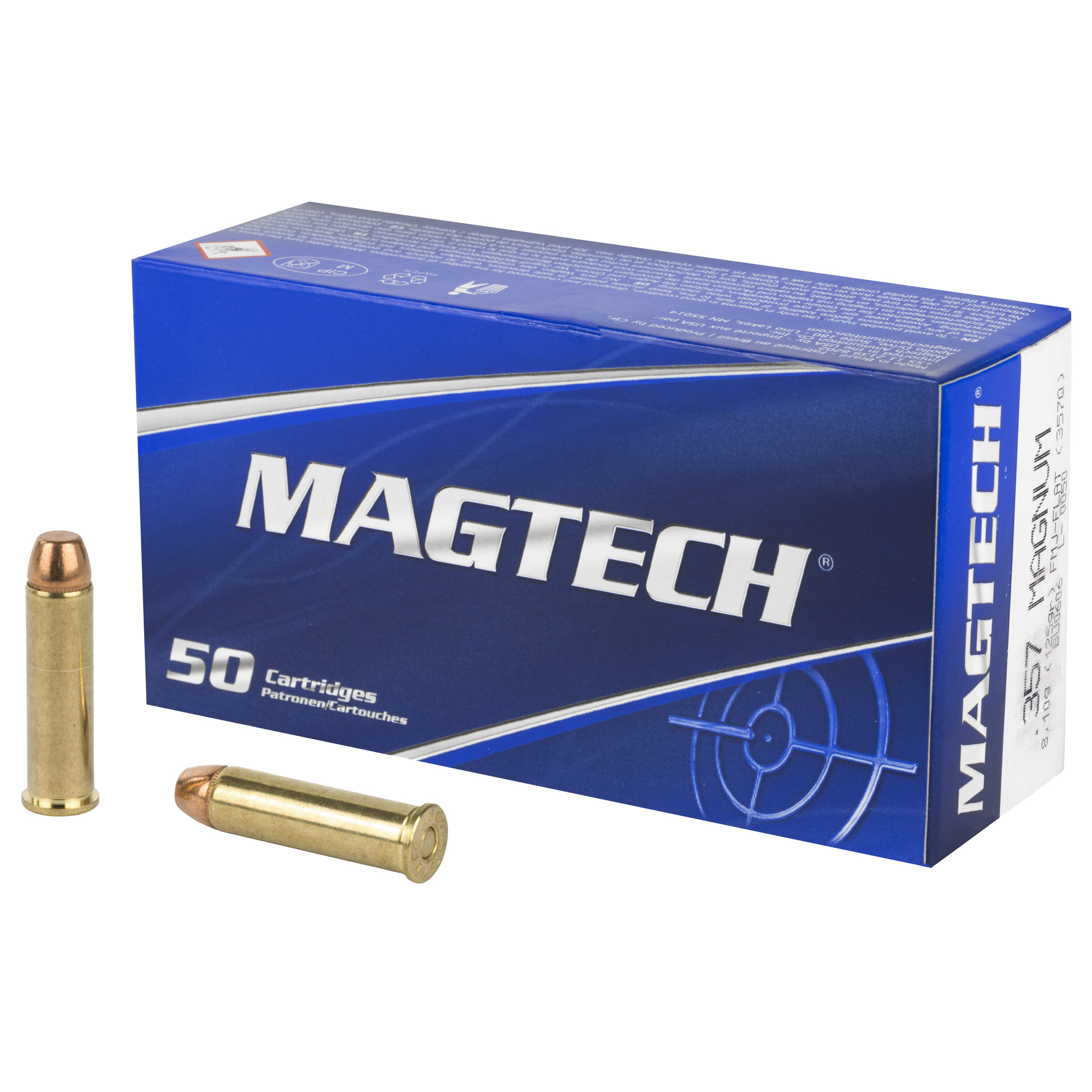 Magtech Range Training 357 Magnum Full Metal Jacket 125 Grain 50 Rounds