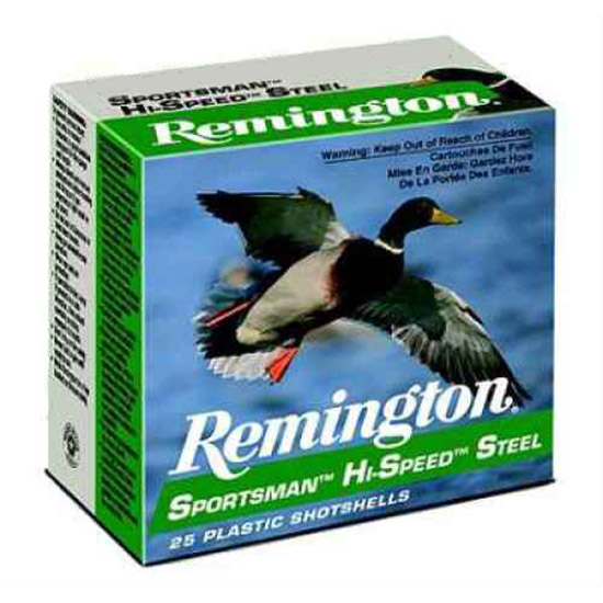 Remington Sportsman Hi-Speed Steel 12 Gauge BB Shot 1 1/4 Ounce 25 Rounds