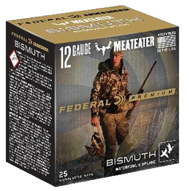 Federal Premium Bismuth 12 Gauge 3 Inch 1 3/8 Ounce 3 Shot 25 Rounds