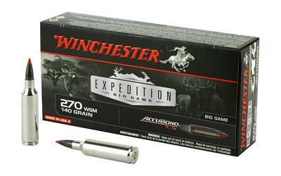 Winchester Expedition .270 Winchester Short Magnum AccuBond CT 140 Grain 20 Rounds