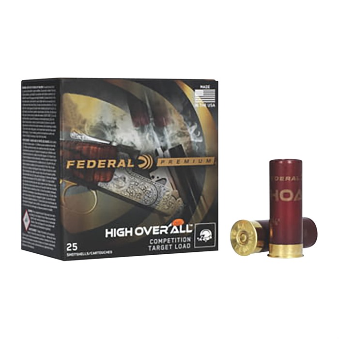 Federal High Over All 28 Gauge 3/4 Grain 8 Shot 25 Rounds