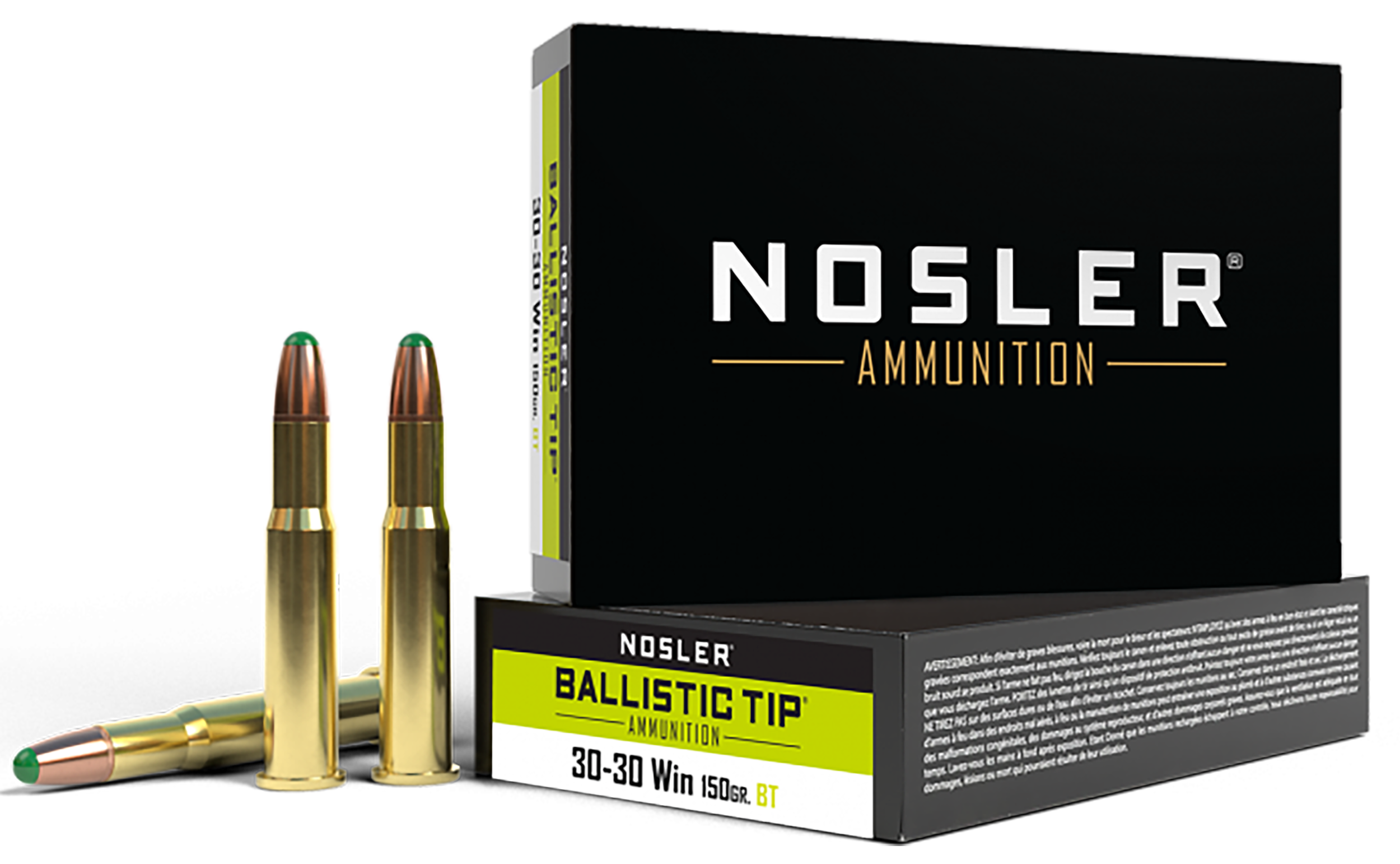Nosler Ballistic Tip 30-30 Winchester Polymer Tip 150 Grain 20 Rounds