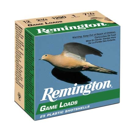 Remington Lead Game Load 16 Gauge Shotgun Ammunition 1 Ounce #7.5 25 Rounds