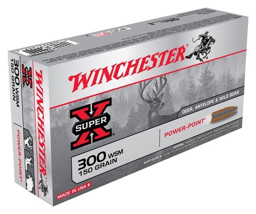 Winchester Super X 300 Winchester Short Magnum Power Point 150 Grain 20 Rounds