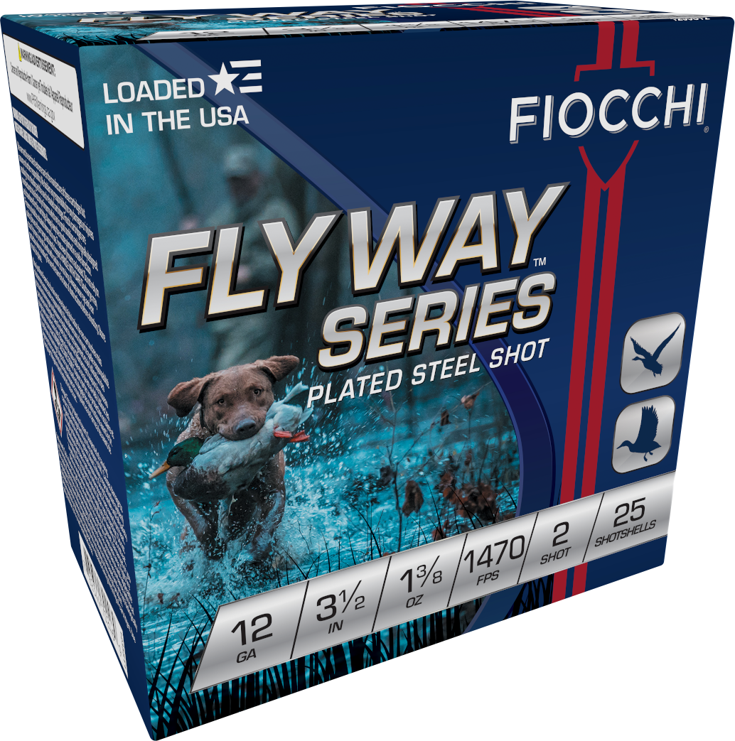 Fiocchi Flyway Speed Steel 12 Gauge Steel Shot 1 3/8 oz 25 Rounds