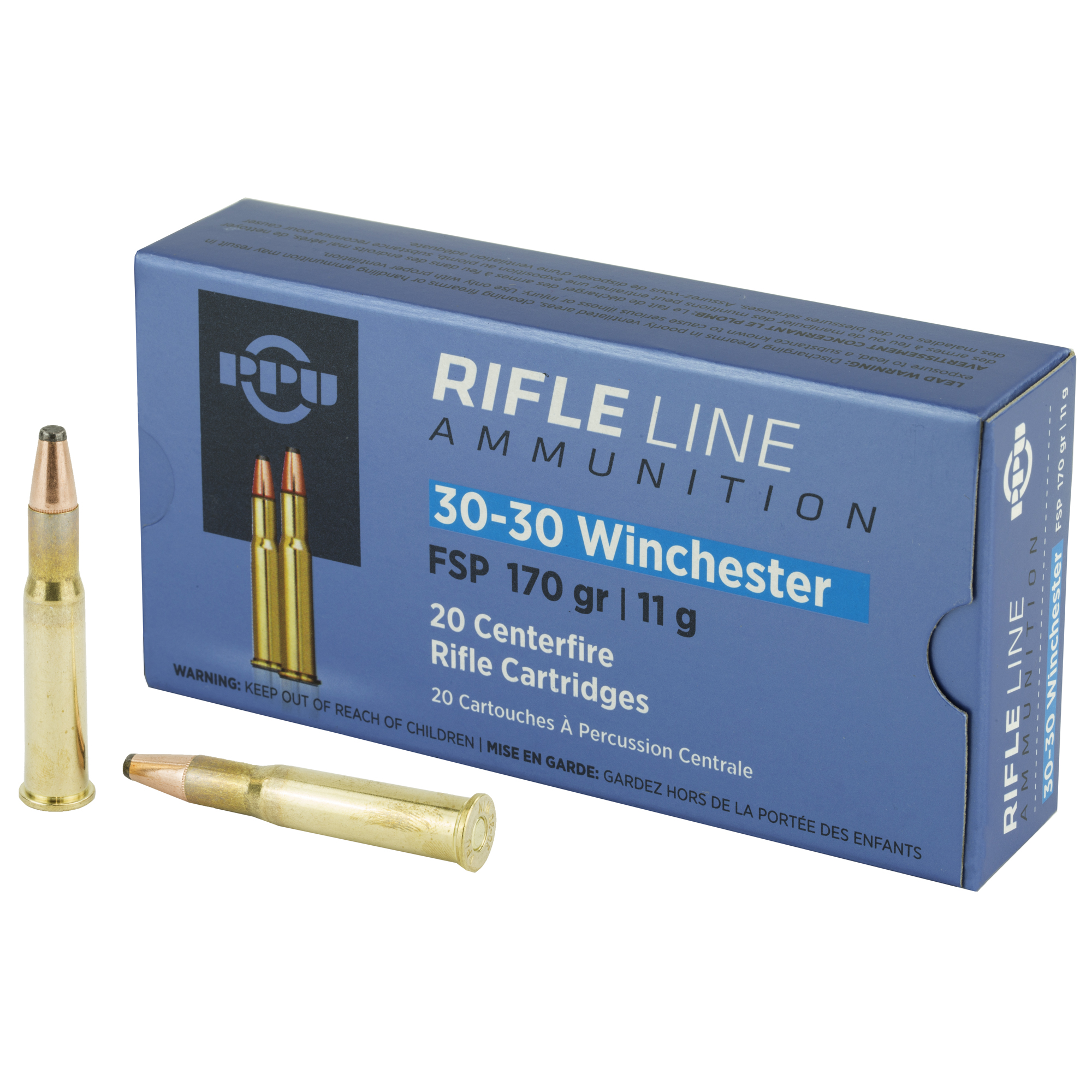 Prvi Partizan Rifle 30-30 Winchester Soft Point 170 Grain 20 Rounds