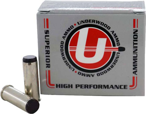 Underwood Ammo Hard Cast Wadcutter Handgun Ammunition 44 Rem Mag 200gr LWC 1300 fps 20/ct