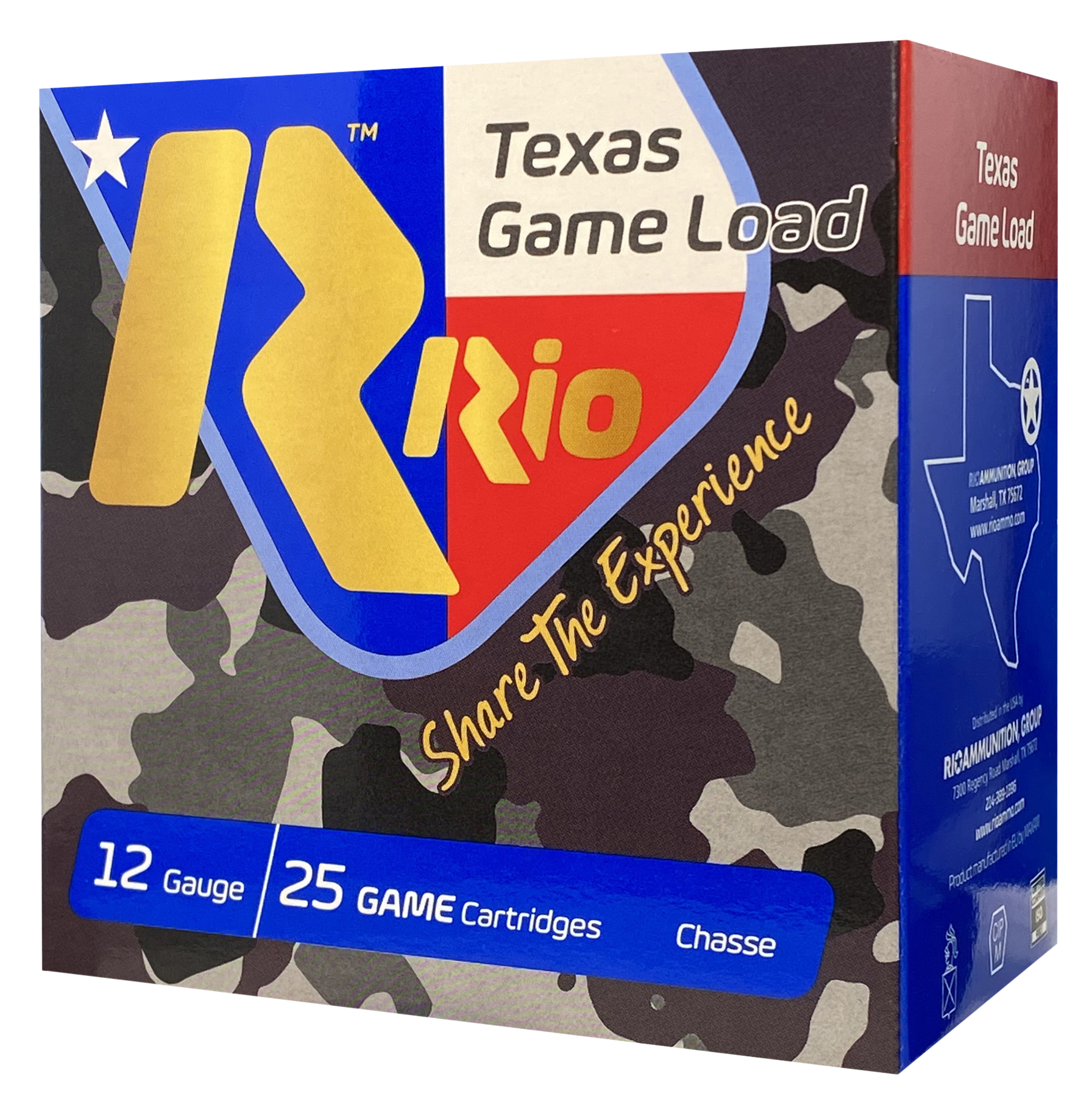 Rio Ammunition TGHV366 Texas Game Load High Velocity 12Gauge 2.75" 1 1/4oz 6Shot 25 Rounds