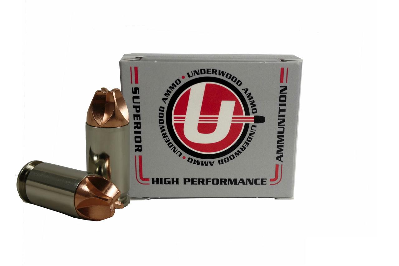 Underwood Ammo 844 Xtreme Defense 45ACP+P 135gr Solid Monolithic 20 Per Box/10 Case