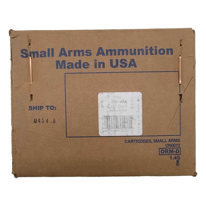 Armscor .300 Win Mag AccuBond 180 Grain 20 Rounds