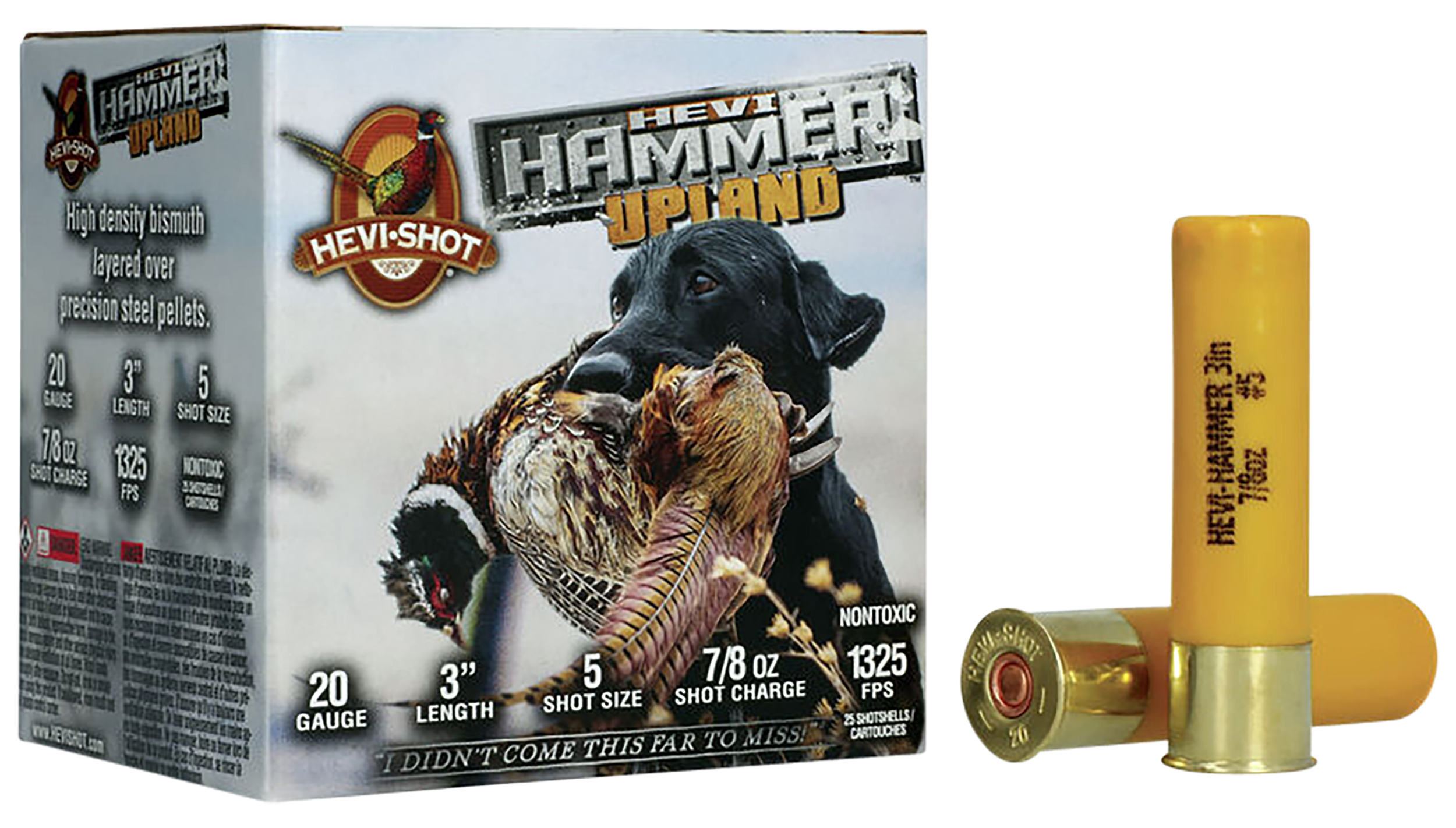 Hevi Hammer Upland Load 20 ga. 3 in. 5 Shot 7/8 oz. 25 rd.